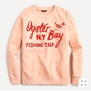 J Crew “Oyster Bay” Sweatshirt NWT